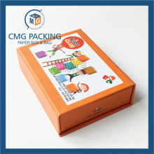 High Quality Magnet Fold Box with Logo Printed (CMG-PGB-016)